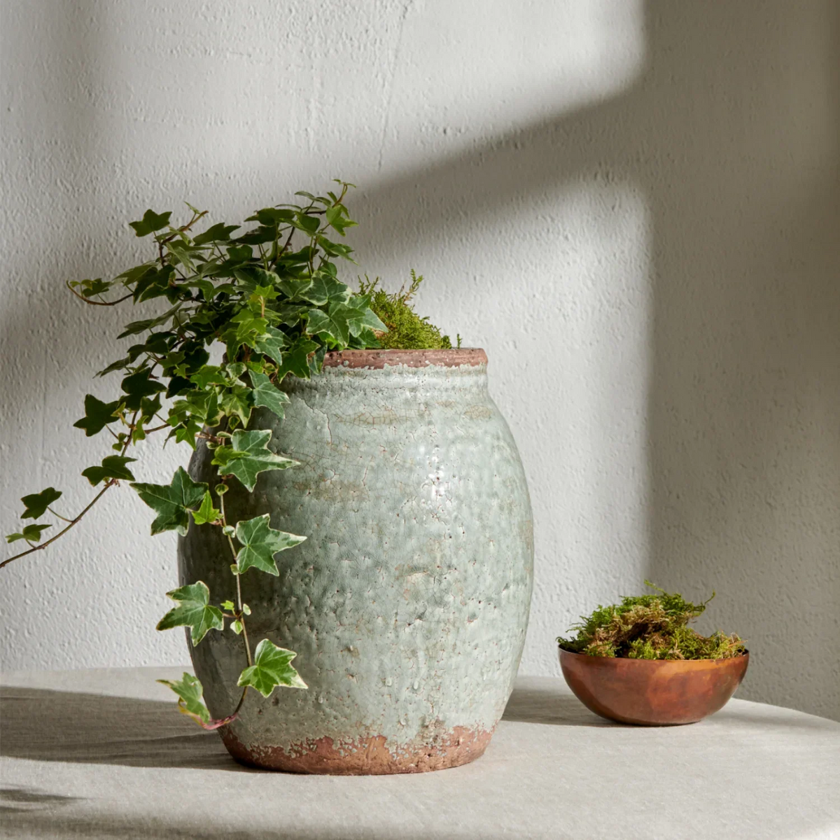 Broseley Large Pot, Moss